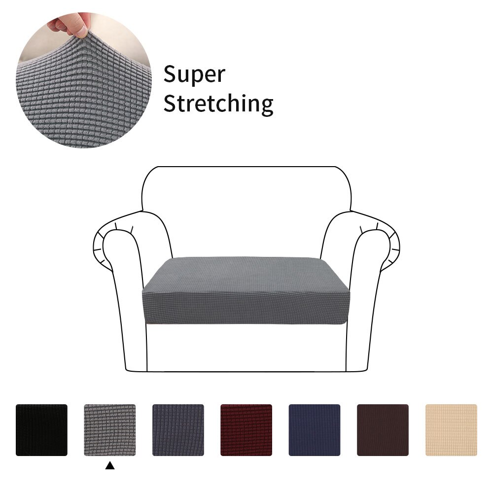 Sofa pudebetræk elastisk beskytter vaskbart sofabetræk slipbetræk dekoration: Majs