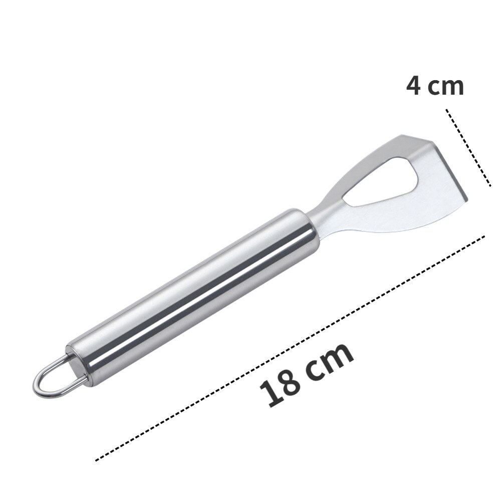 Stainless Steel Potato Cutter French Fries Knife Cheese Grease Knife Cake Cheese Corner Knife Kitchen Baking Gadgets: Cheese Knife