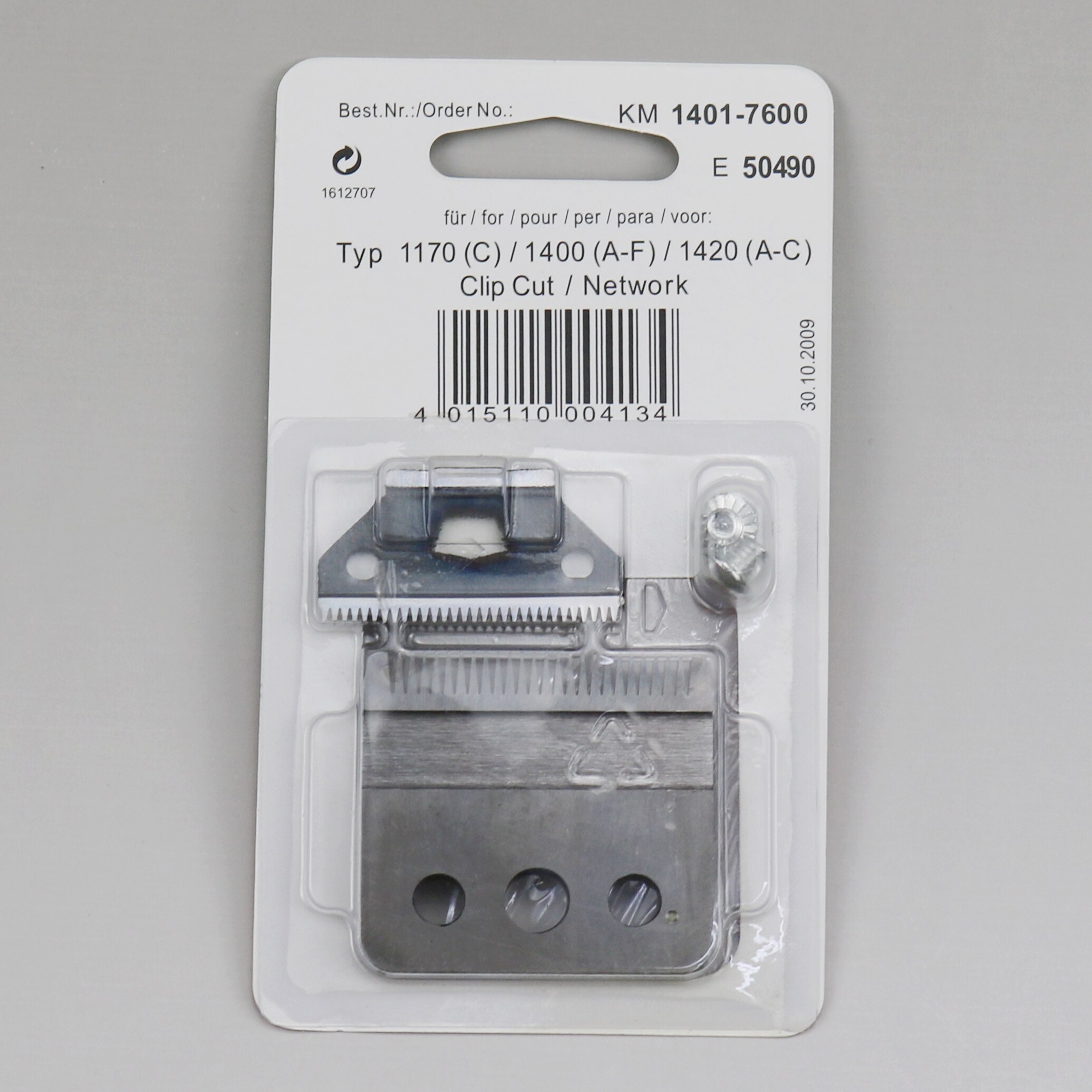 Cuchilla de repuesto para cortadora de pelo moser 1170(C)/ 1400(A-F) / 1420(A-C) / CLIP CUT /NETWORK