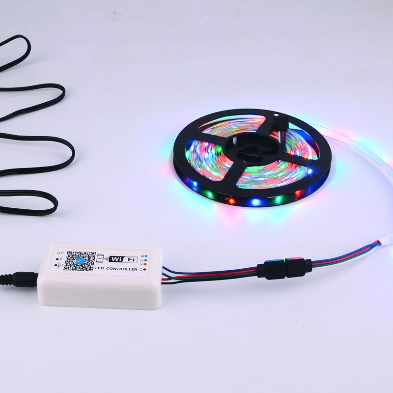 BLYN WIFI RGB Controller Smart Led-streifen Steuer DC12V 24V Magie Home Controller Für 5050 3528 RGB LED Streifen alexa Google Hause