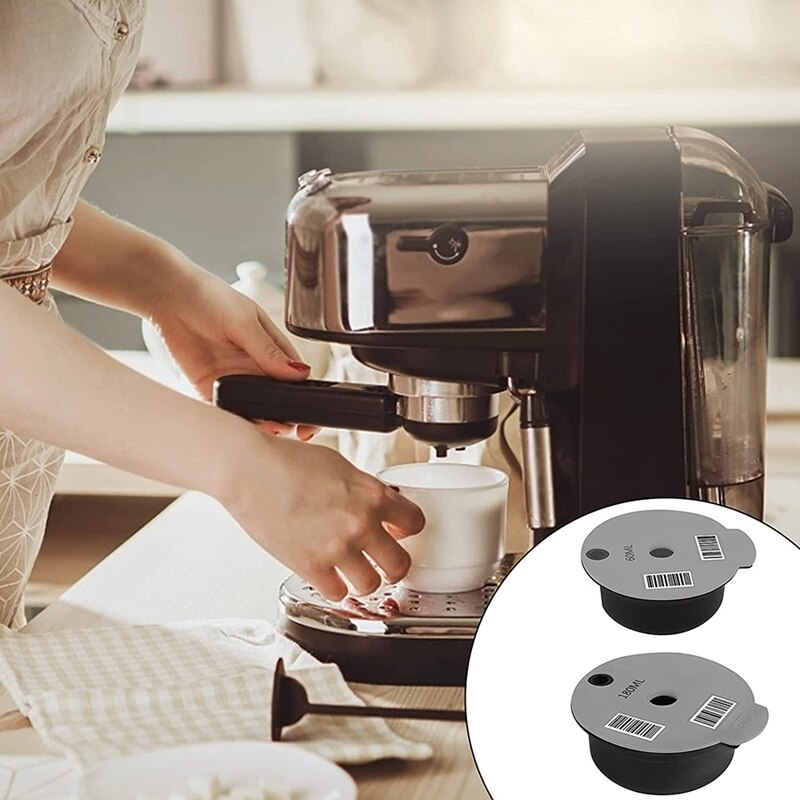 Reusable Coffee Capsules,for -S Tassimo Machines,Coffee Pods with Readable Barcode,Make Your Favorite Coffee
