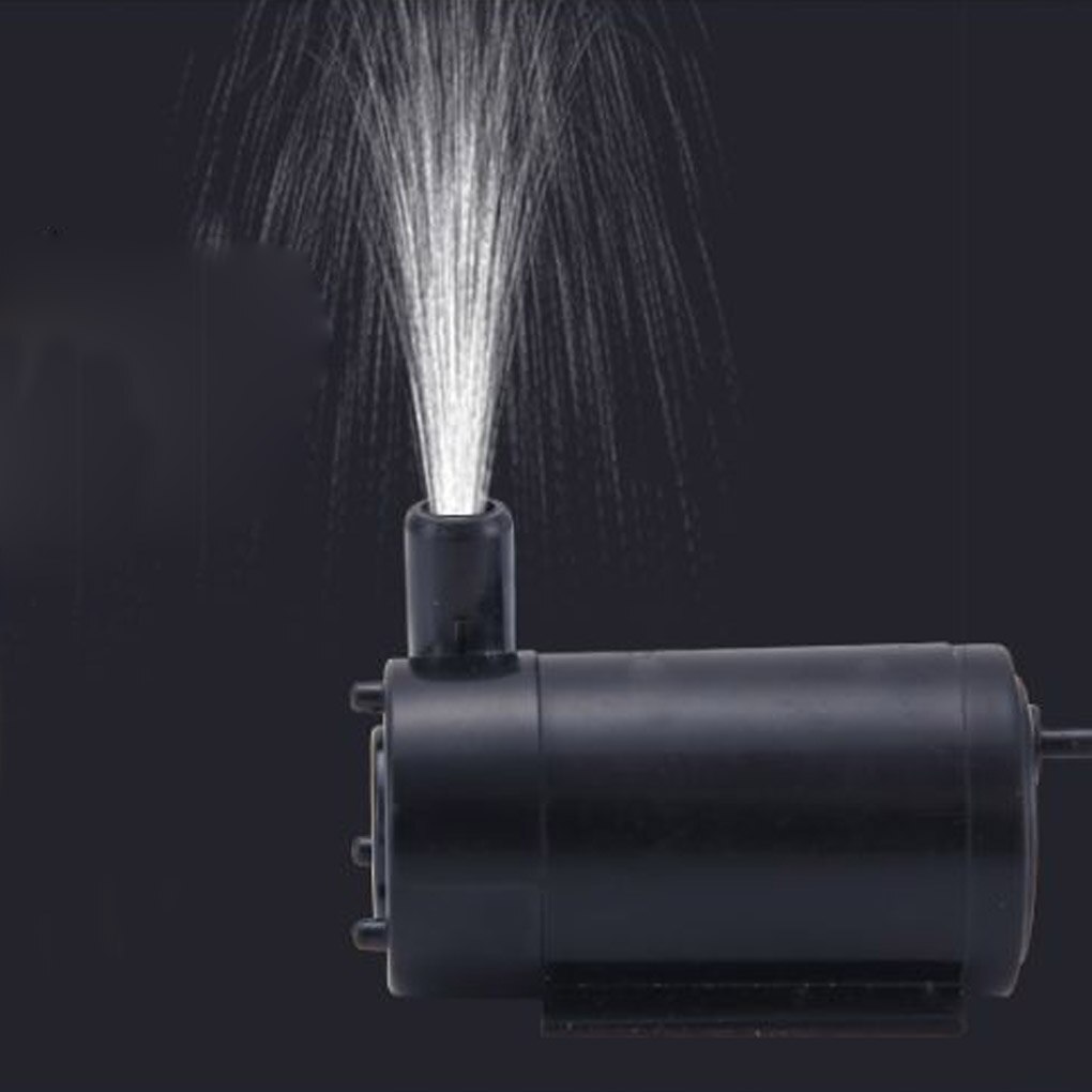 Usb Micro Dompelpomp Mini Waterpomp Aquaria Aquarium Fontein Dc 5V 2-3L/Min Amfibische Dc Motor pomp Waterpomp