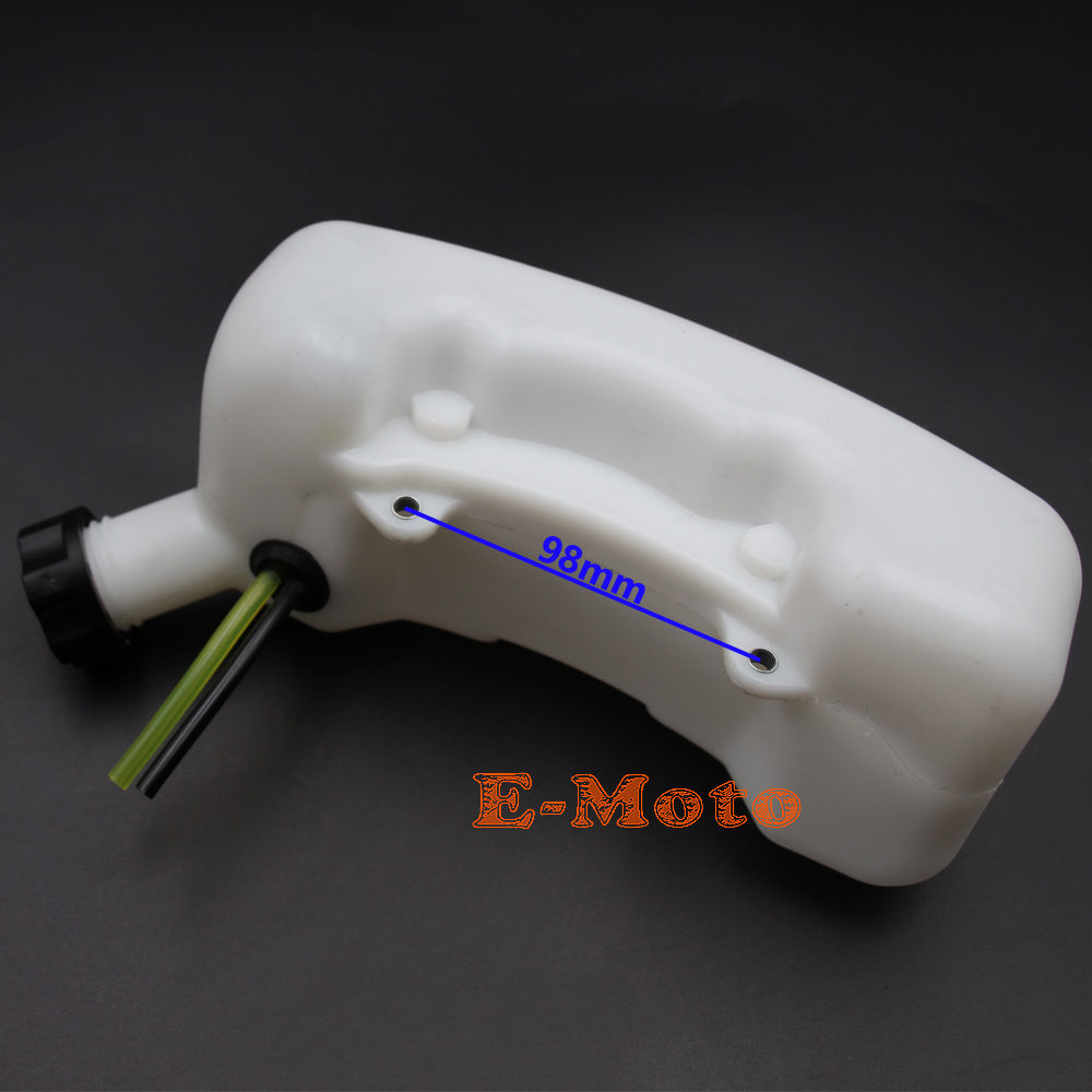 Gas Powered Kraftstoff benzin Tank 33cc 36cc 49cc 52cc Gokart Roller Skateboard Pocket Bike Neue E-Moto