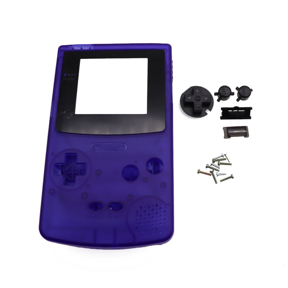 TingDong 1pcs Housing Shell Cover for Nintend GameBoy Color for GBC Housing Case Pack: L
