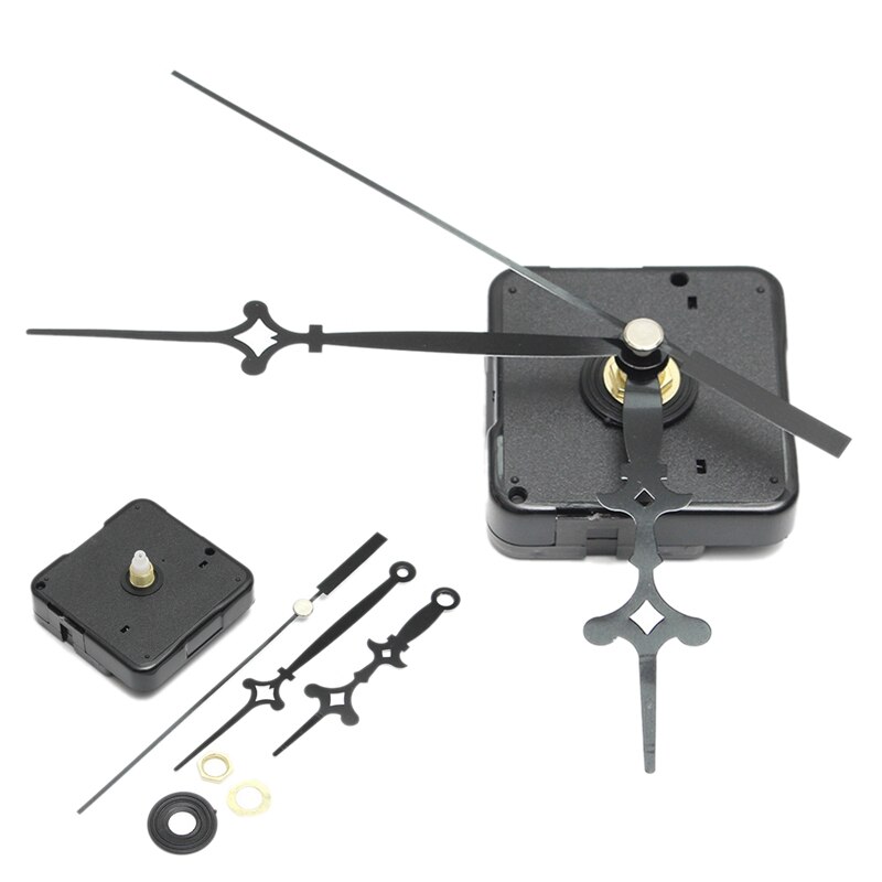 1Pcs Replacement Wall Clock Hands Diy Repair Parts Pendulum Movement Mechanism Quartz Clock Motor With Hands & Fittings Kit