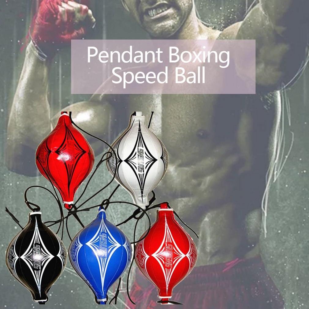Diamond-shaped Pattern Boxing Speed Ball Venting Boxing Ball Muay Thai Balloons Fight Response Elastic Ball