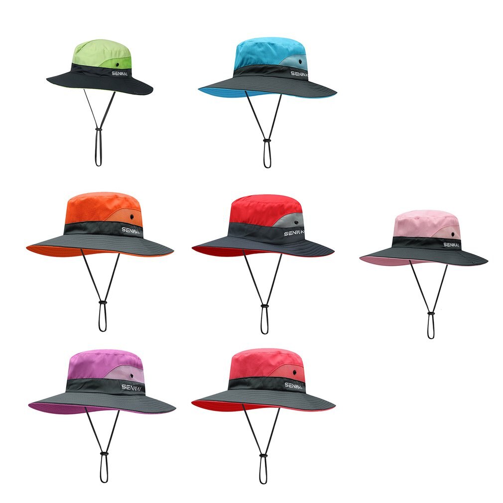 Hat summer outdoor sun hat UV protection sun protection travel cap mountaineering couple fishing sun hat
