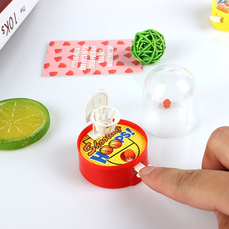 Mini Finger Basketball Machine Toys Funny Gadgets Handheld Shooting Toy Balls Outdoor Sports Anti-stress Toys