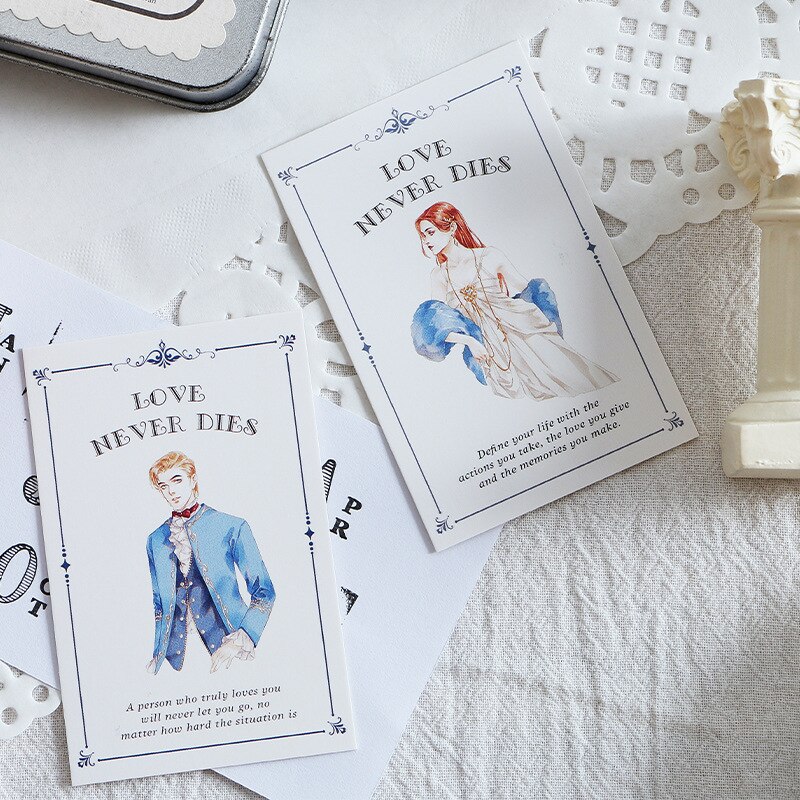 28 Sheets/Set Love Never Dies Lomo Card Opera Char... – Grandado