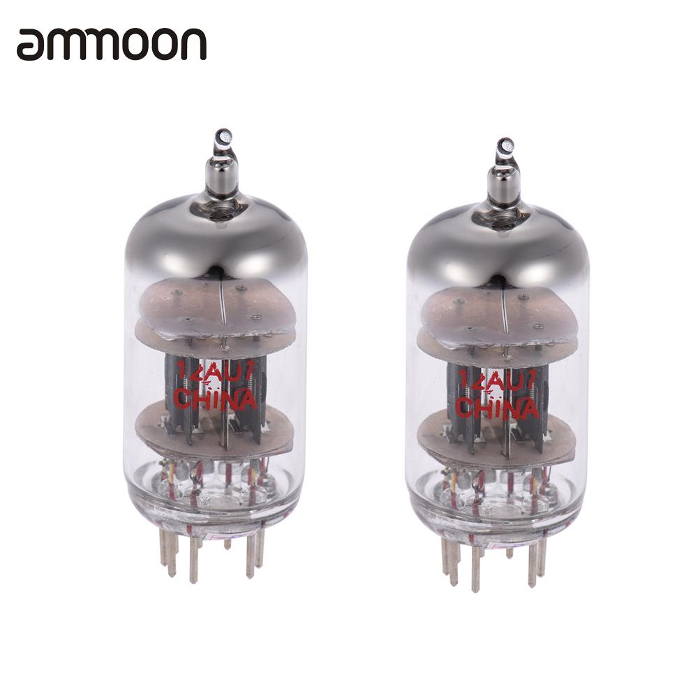 2pcs 12AU7 Preamp Electron Vacuum Tubes 9-pin Dual Triode for ECC82 6189 5963 5814 Tube Replacement