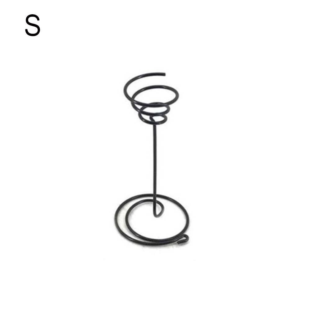 Mini Decorative Metal Air Plant Pot Stand Container Holder Balcony Decor For Airplants Tillandsia Garden Supplies: 2