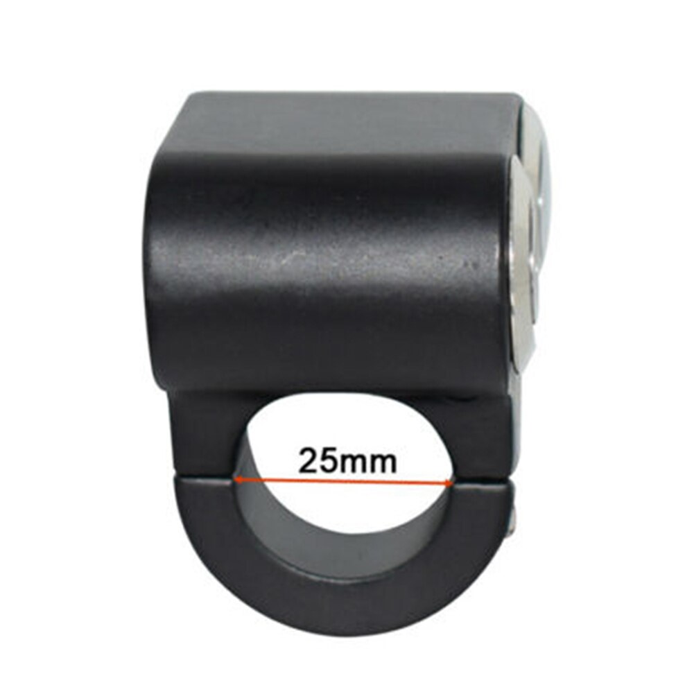 Motorrad Schalter 25mm Motorrad Lenker Manuelle-rückkehr Geschmack LED Licht Lampe Kontrolle Schalter motorrad änderung
