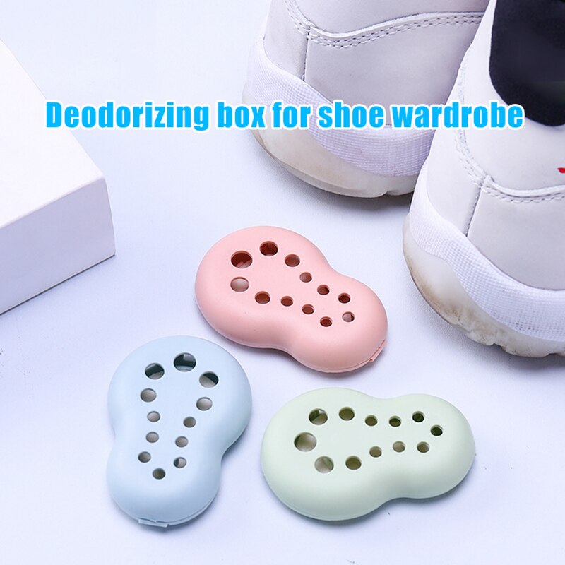 Nieuw 8/16 stuks schoenen geurverwijderaar garderobekast luchtzuiverende voeten vorm geurverwijderingsdoos xsd 88