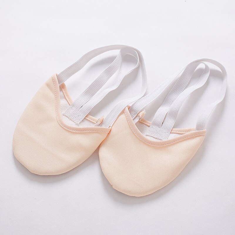 Soft Half Knitted Socks Rhythmic Gymnastics Toe Shoes Elastic Dance Feet Protection Shoes Ballroom Accessories for Girls AIC88