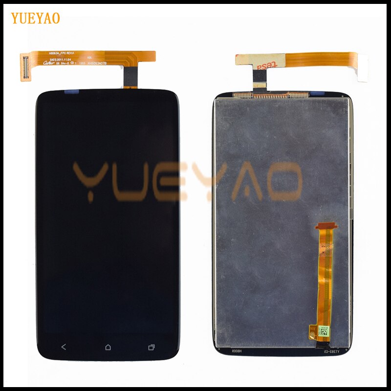 Yueyao Lcd-scherm Voor Htc Een X S720E G23 Lcd-scherm Met Touch Screen Digitizer Vergadering Voor Htc One X lcd, g23 Lcd S: LCD Black