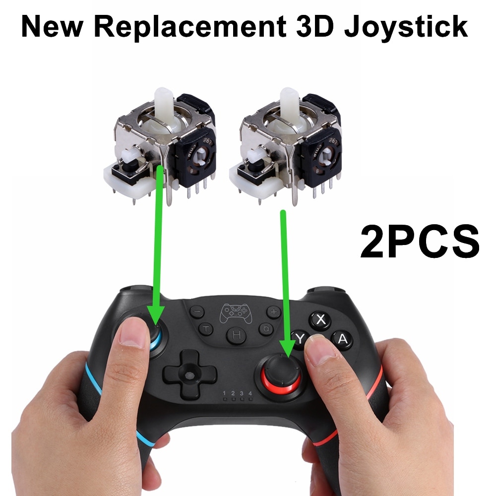 2Pcs Vervanging 3D Joystick Axis Analog Sensor Module Voor Xbox Een PS4