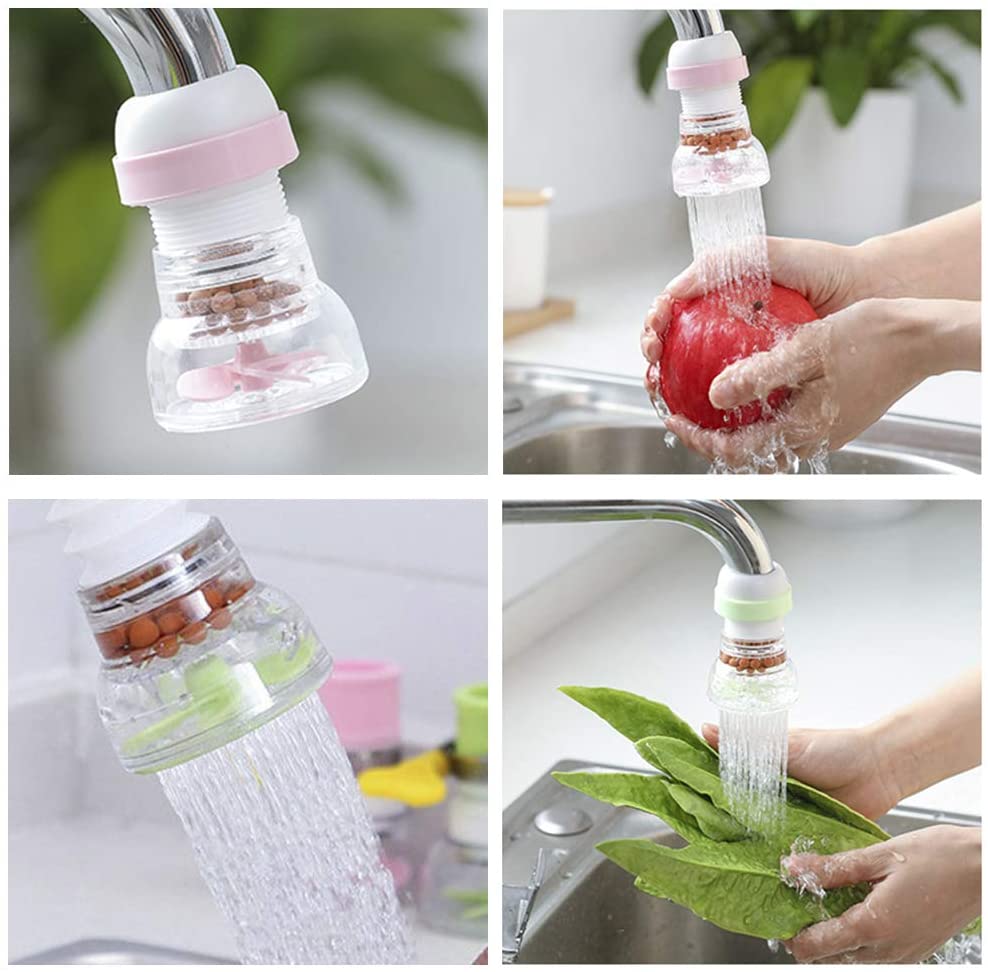 360 Rotate Anti Splash Faucet Filter Water Saving Kitchen Sink Faucet Sprayer Flexible Rotatable Kitchen Tap Nozzle Torneiras