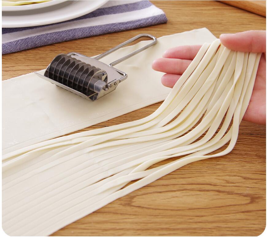 Household Manual Pasta Machine Stainless Steel Pressing Shredder Multifunction Kitchen Tool For Mini Ramen Noodle Pasta Cutter