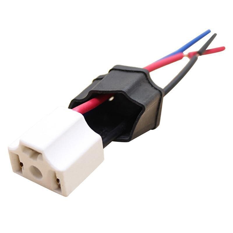 1pc H4 Socket Car Head Light Bulb Lamp Harness Socket Plug H4 9003 Ceramic Wire Wiring Ceramic Auto Lamp Cable of Car Bulb