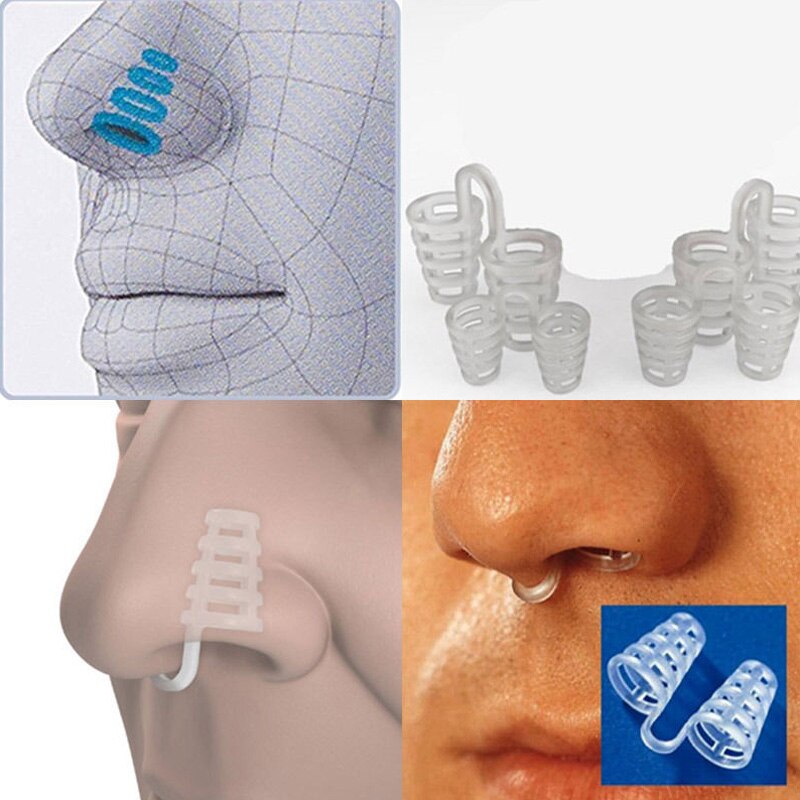 1/5pc anti snorke enhet nesedilatorer maske anti snorke neseklemme lindre snorking snorke stopper søvnhjelp enhet for menn kvinner