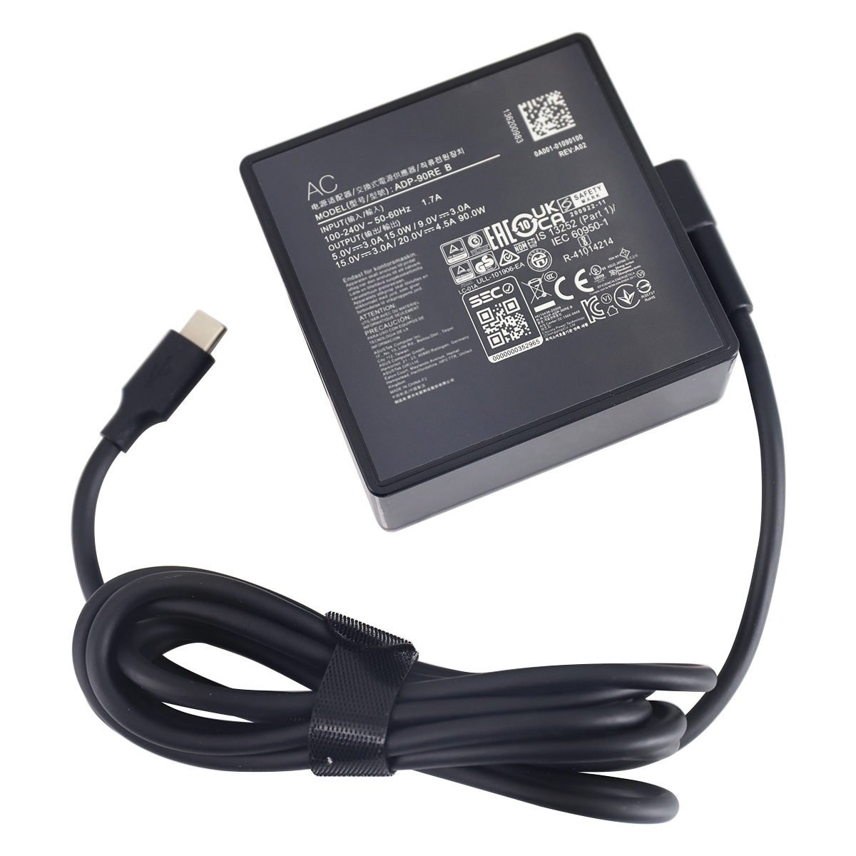 20V 4.5A 90W ADP-90RE B USB-C Type-C AC Adapter Laptop Charger For Asus M5402RA S5402Z UX5400ZF M3402RA M3402QA UX5400ZB S5602ZA