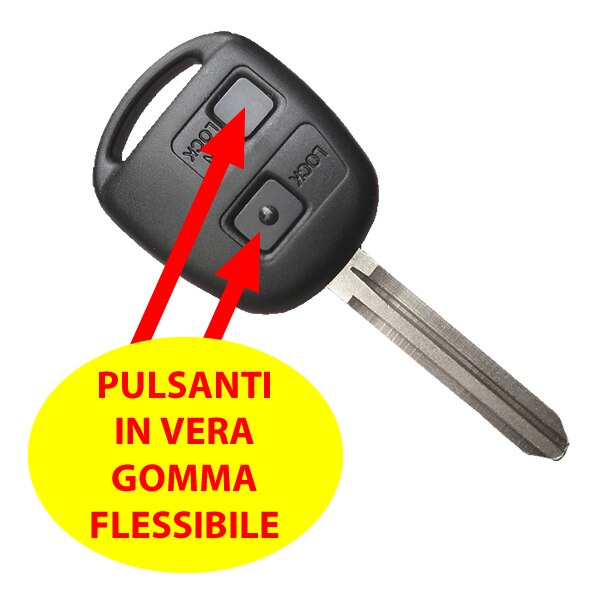 Key Compatibel Toyota Shell Shell Knoppen Toyota Yaris Echo Flexibele Ub 99 S0437 Verzonden Uit Italië