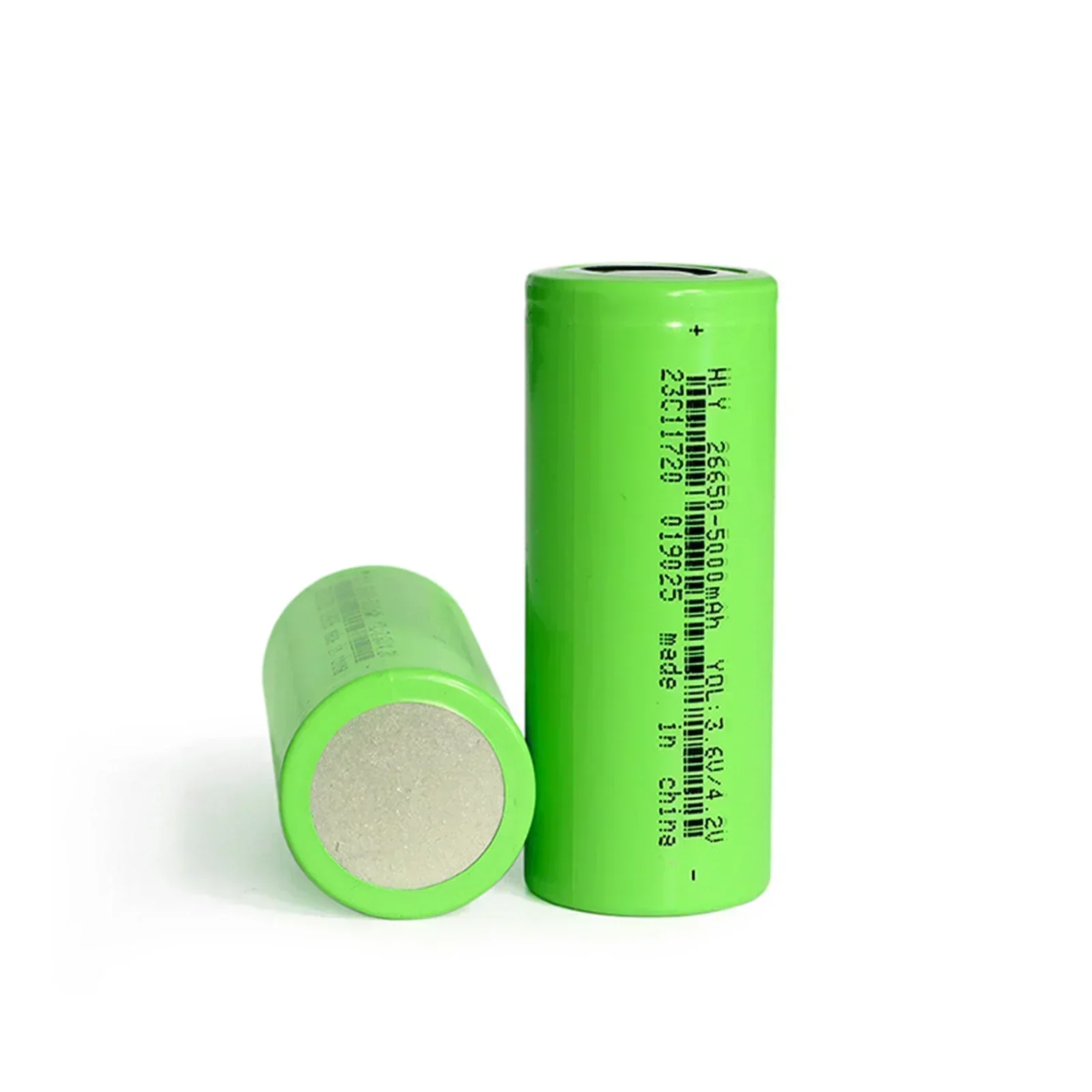 Batería recargable de 3,7 V, 5000mAh, 26650 para linterna, Banco de energía, vehículo eléctrico, baterías originales de iones de litio de: Gris