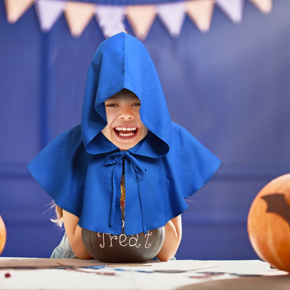 Moyen âge capuche corde Cape sorcière médiévale déguisement d'halloween accessoires de Cosplay jeu délicat Halloween événement