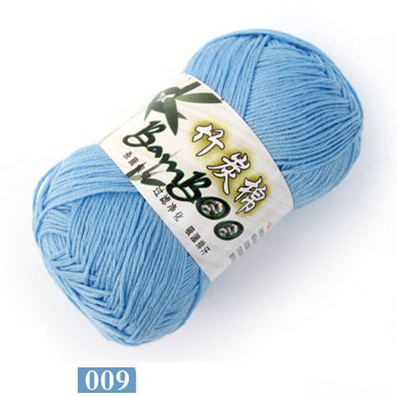 70% bamboo fiber 30% cotton hand knitting yarns Anti-Shrink Baby yarns crochet thread cotton thread thick bamboo cotton yarn: 009