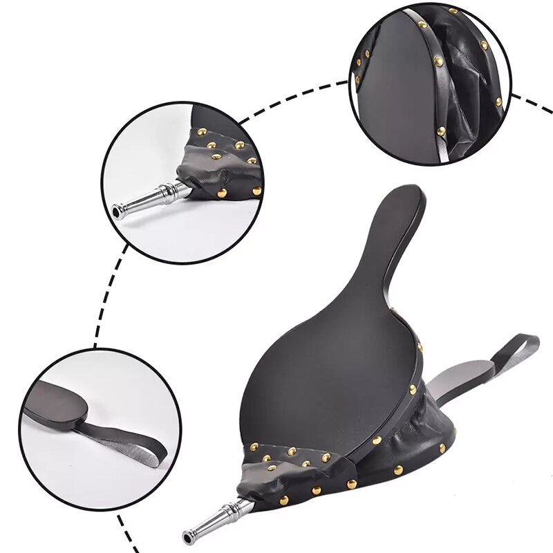 Souffleur de cheminée en cuir, souffleuse à main, brûleur de feu traditionnel, pour maison, accessoires de bricolage