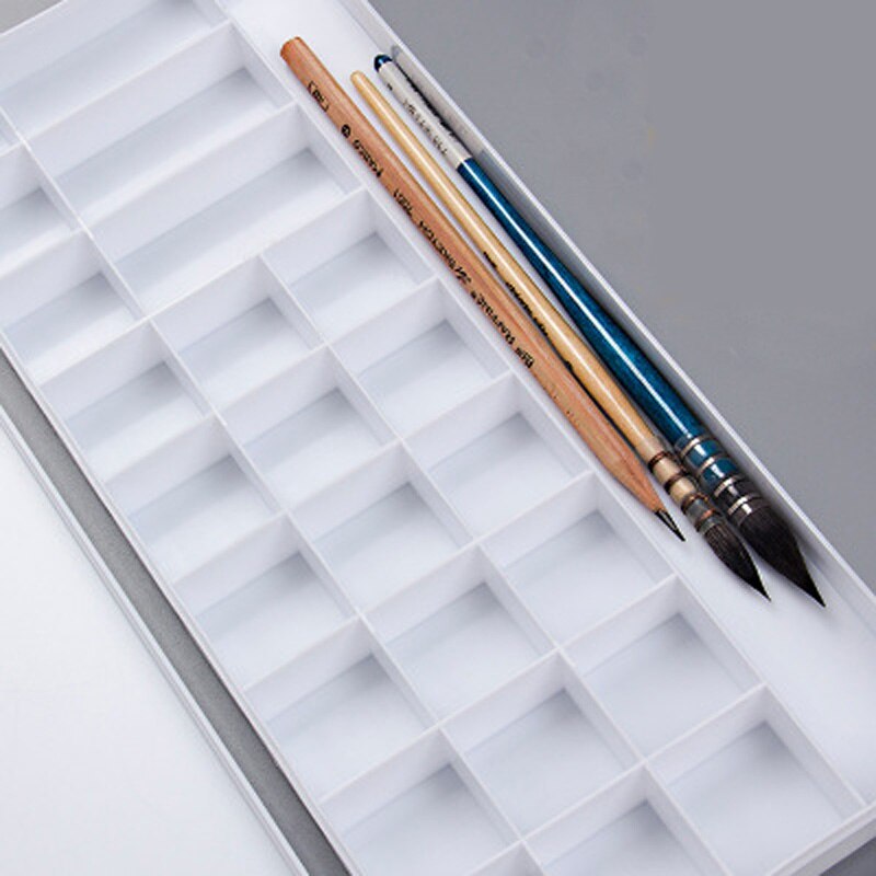 25 Grid Palette for Artist Oil Painting Leakproof Paint Palette Tray Box Storage Box Stationery Art Supplies Drawing Tool