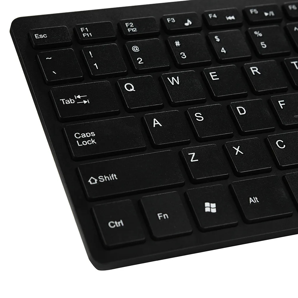 Mini teclado con cable USB inglés/ruso/francés/español/japonés/árabe/alemán idioma teclado con cable 78 teclas Kaypad para cuaderno