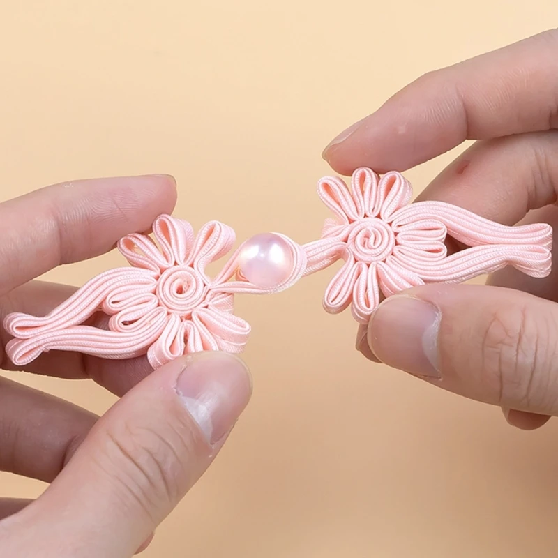 Chinese strikknopen satijn stof sluitingen knop DIY Craft voor Cheongsam Chinees