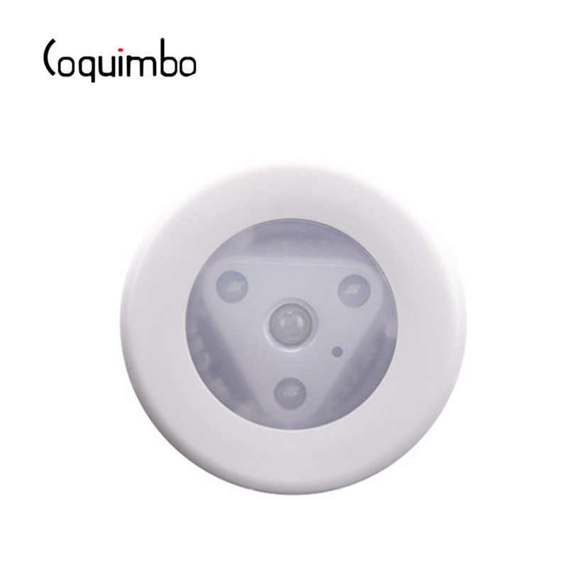 Coquimbo Garderobe Nachtlampje Met Motion Sensor Batterij Operated Wandlamp Voor Kelder Hal Laundry Room Trappenhuizen