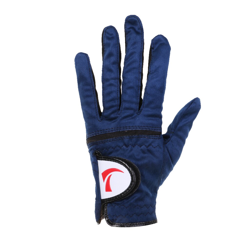 Men's Soft Breathable Sports Golf Glove Full Finger Mitten Stable Grip for Left Hand Gloves Golf Men
