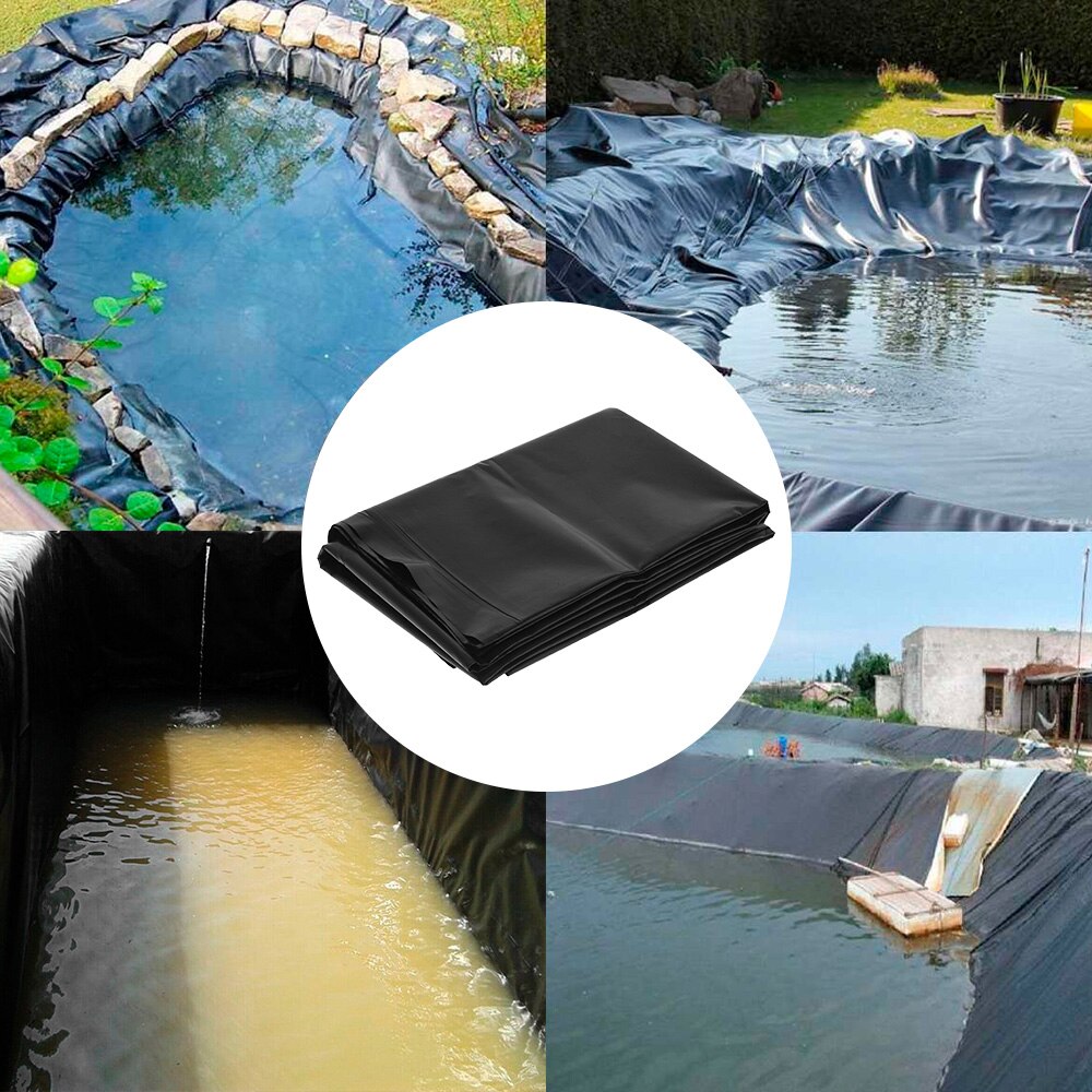 Fish Pond Liners Flexible Gardens Pools Membrane Waterproof Streams ...