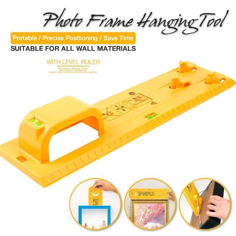 Photo Frame Hanging Tool - Pictures Hanging Tool Hang Level Makes Picture Easy Hanging Levels Ruler Photo Frame Level Ruler