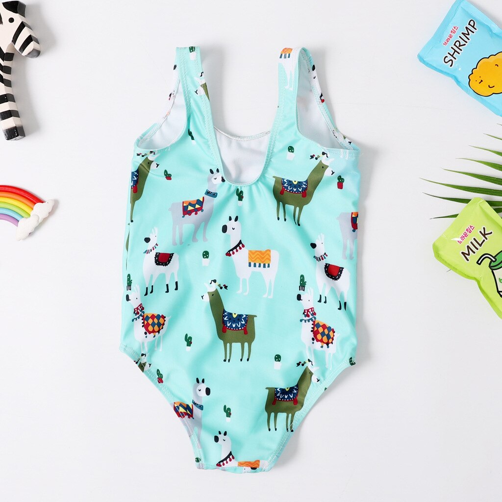 Meisjes Badpak Een Stuk Dier Stijl Meisjes Badpak 3-8 Jaar Kinderen Badmode Badpak Voor kids Beachwear