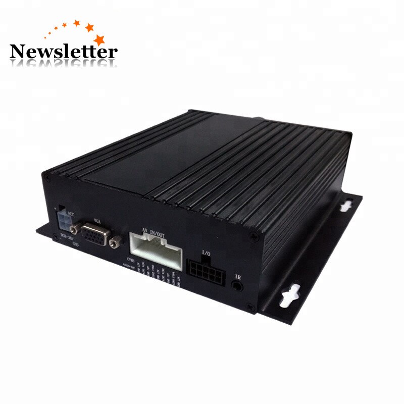 1080P AHD Mobile DVR CCTV MDVR 4 Channel support Double SD Card Storage DVR