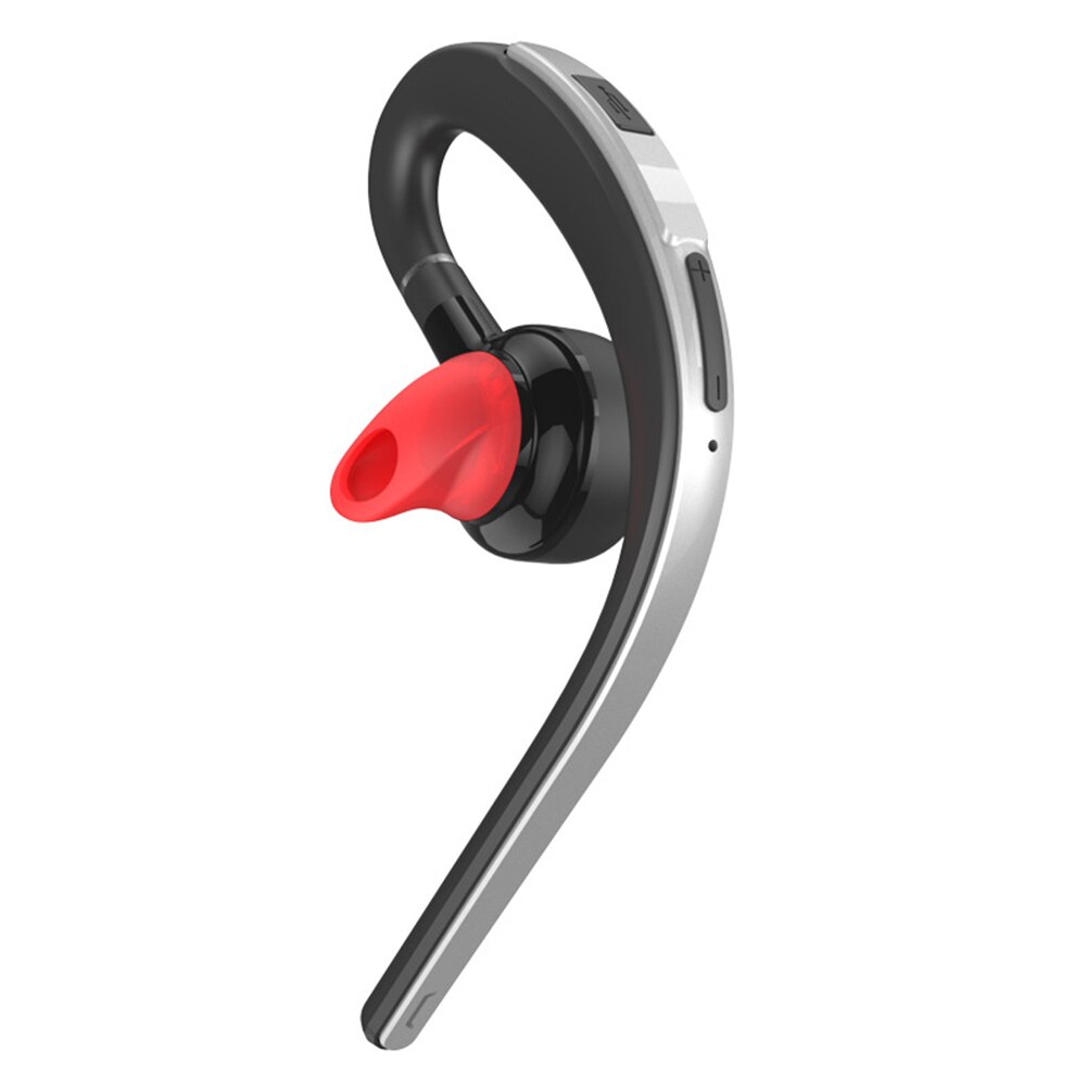Headset  s30 handsfree bluetooth 4.1 oorhaak stereo draadloos spraakgestuurde oordopjes: Zilver