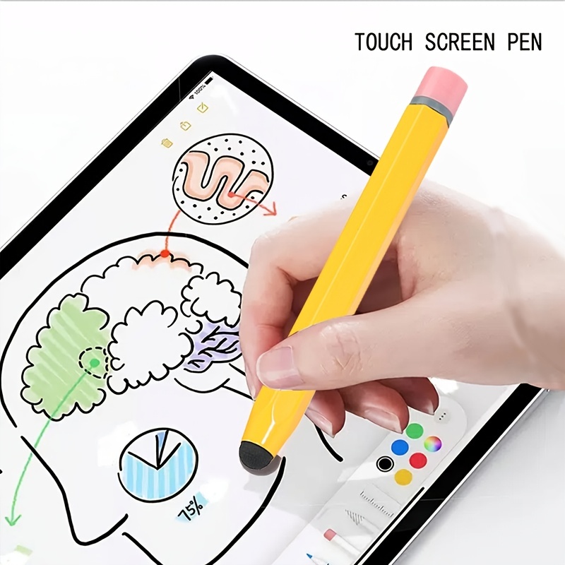 Stylet universel pour iOS Android, stylo tactile, crayon capacitif pour dessin, iPad, Samsung, Xiaomi, tablette, téléphone intelligent, stylet mignon