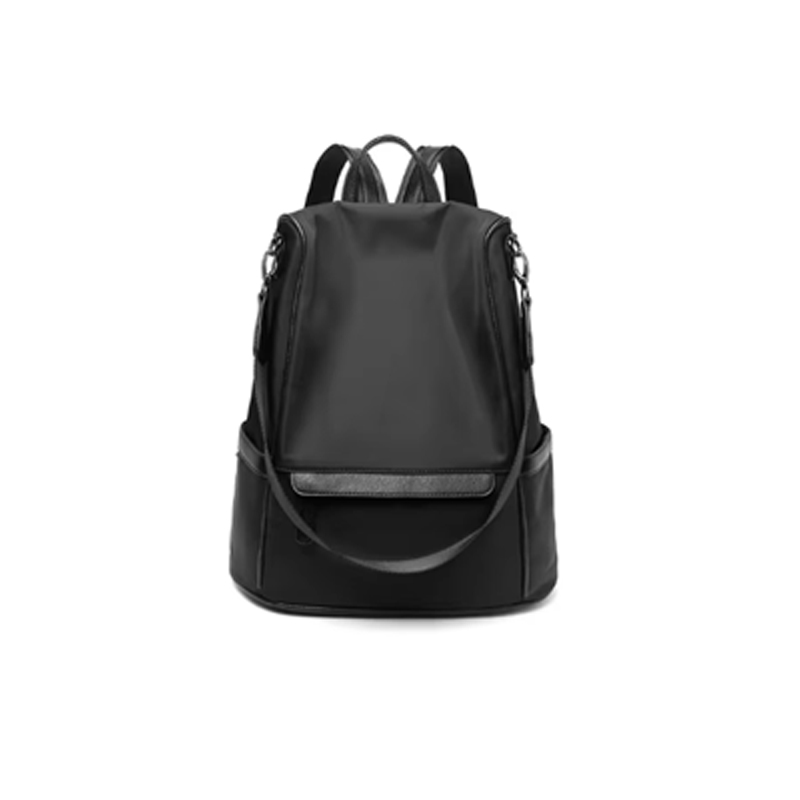 Rugzak Dames Anti-diefstal Casual Outdoor Reizen Dagelijks woon-werkverkeer Klassieke reistas Lichtgewicht Oxford stoffen damesrugzak: 12 Inches / Black