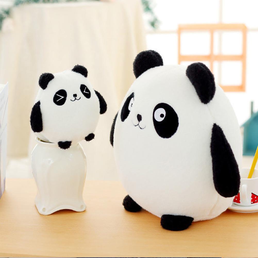 Mooie Pluizige Gevulde Panda Geluk Katten Pop Speelgoed Thuis Slaapbank Decoratie Cadeau Voor Kinderen Of Shop Home decoratie