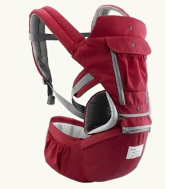Portabebés, asiento de cintura para bebé, cinturón de seguridad de cadera para bebé, correa de hombro ajustable multifuncional, asiento de cintura cálido transpirable antideslizante: red