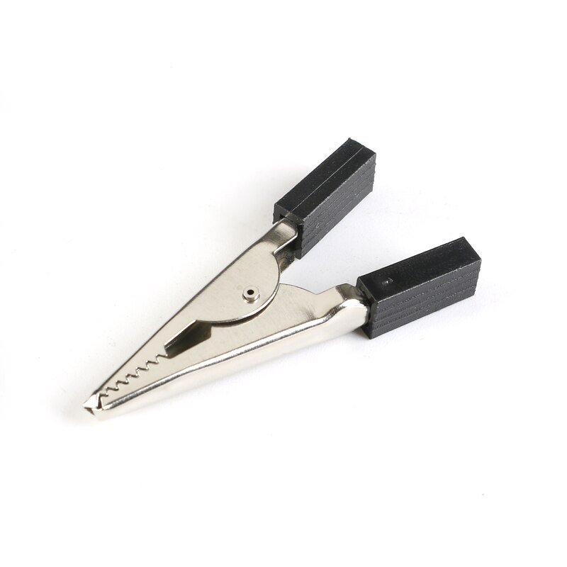 Lot De Pinces Crocodiles (alligator Clips) Rouge Et Noir 50A Pour Batterie - Longueur 80mm
