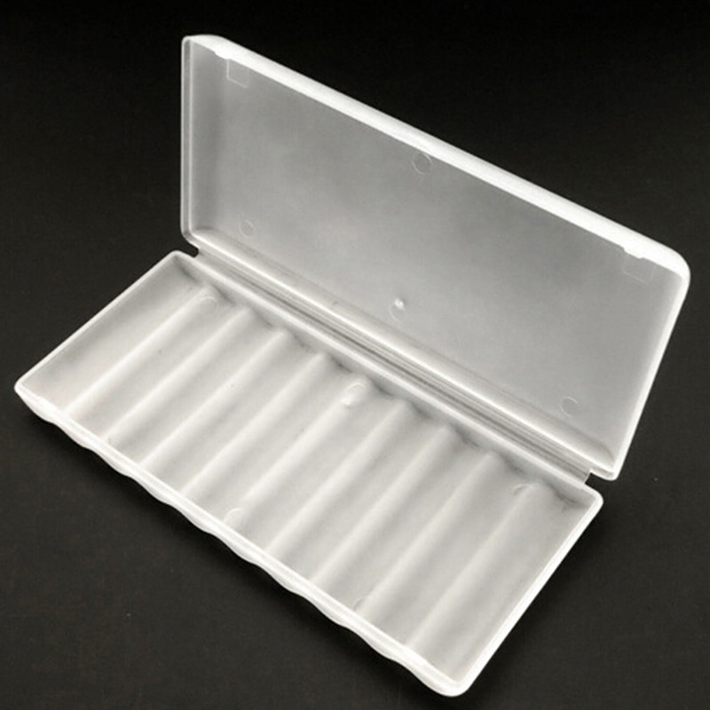 1pz Portatile per 10pz AAA Batterie di caso di Immagazzinaggio per 10pz batteria AAA Cassa di Batteria di Plastica del Supporto Della Copertura scatola di immagazzinaggio