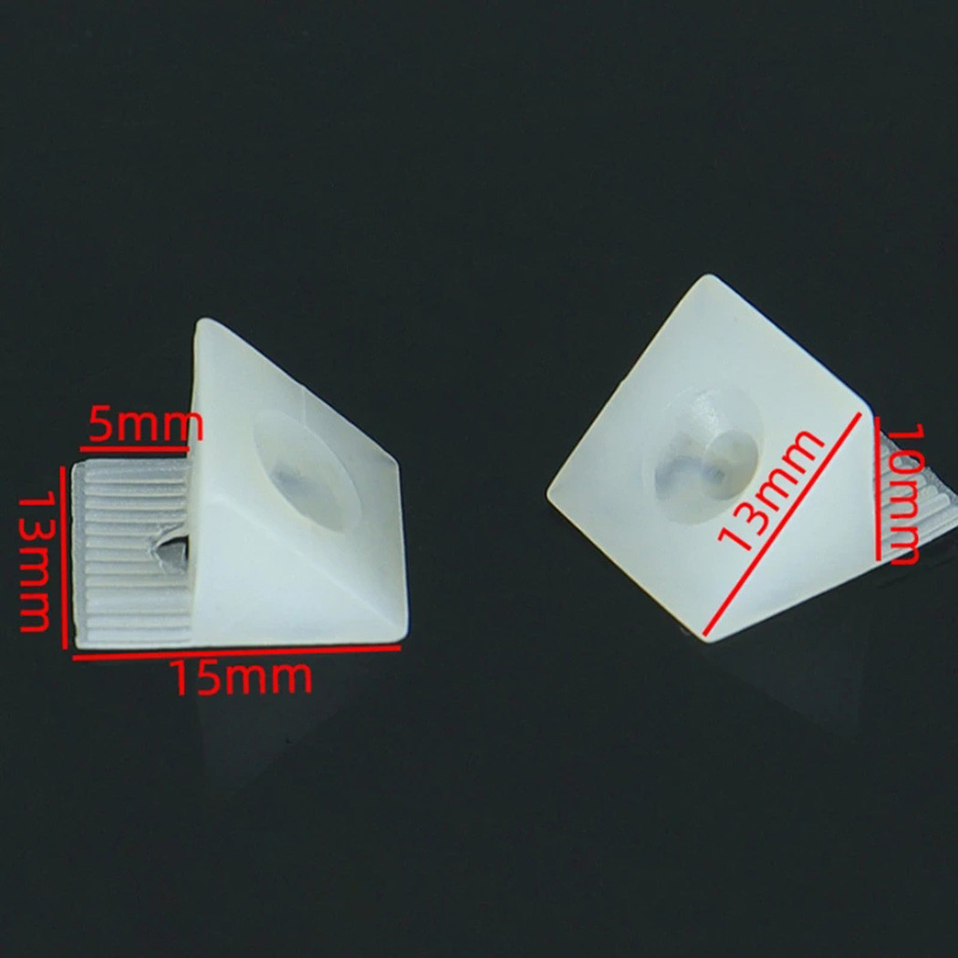 100X Furniture Wedges For Plastic+Stainless Steel Chest Drawer Bottom Sagging Repair Fix Mend Mending