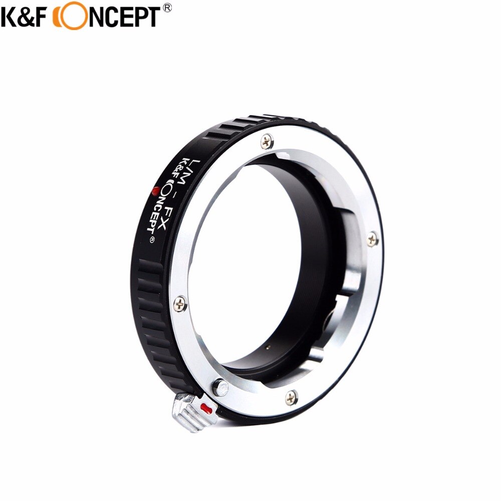 K & F Concept Camera Lens Mount Adapter Ring Van Metaal Voor Leica M Mount Lens Voor Fujifilm Fx mount X-Pro1 Camera Body