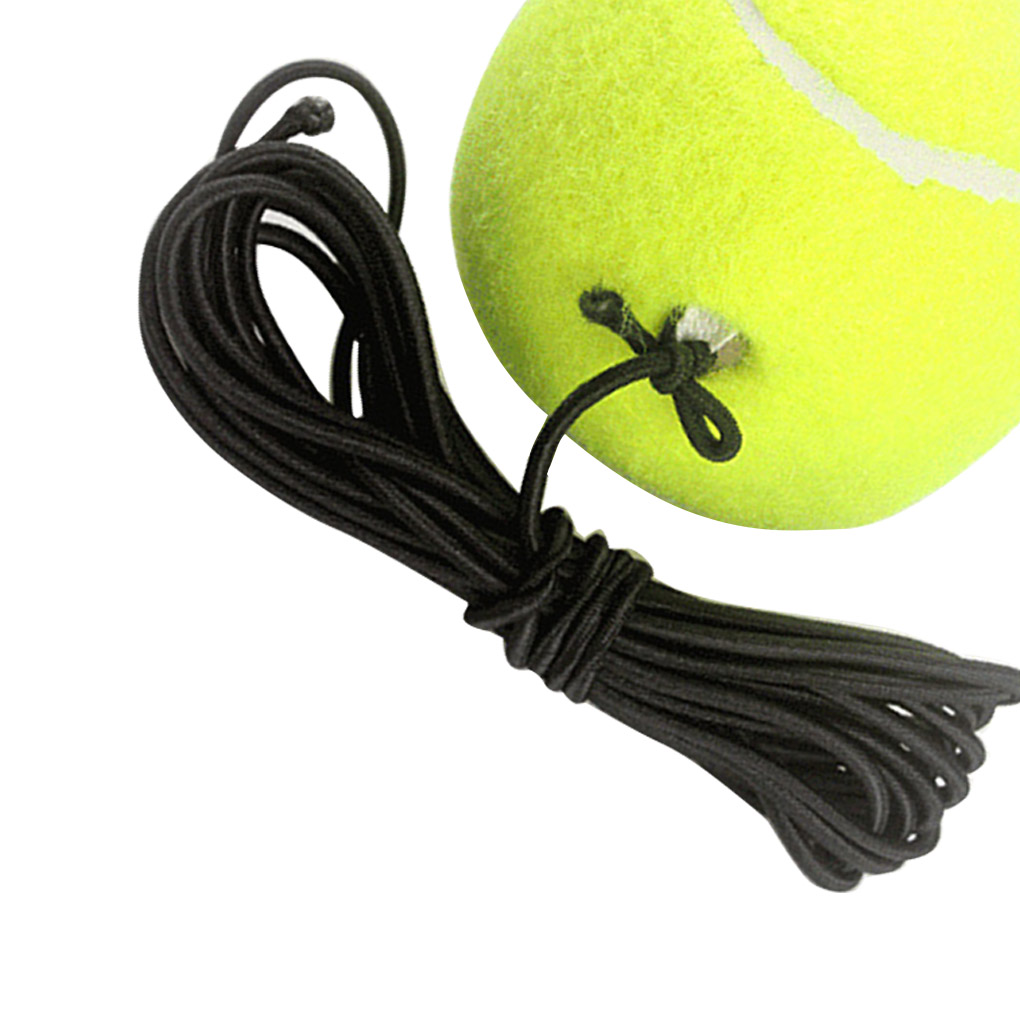 Tennis Balls Rubber Training Practice Ball Elastic Rope Tennis Balls Beginner Single Person Tennis Ball
