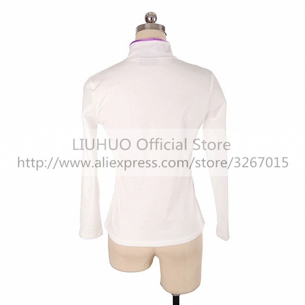 thumbnail image 2 of Kids Girls Fleece Figure Skating Jacket And Pants Set Warm Zip Up Jacket And Fleece Leggings Pants Training Dancing Outfits - 200000532 2 of 12